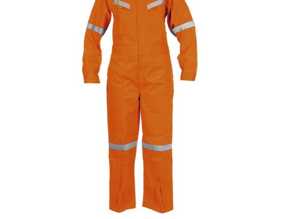BUZO PILOTO POPLIN NARANJO